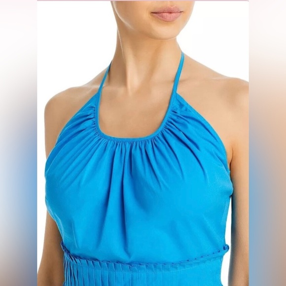RAMY BROOK New York Women’s size Medium Charlie Halter Top in Color Lake new - Picture 3 of 14